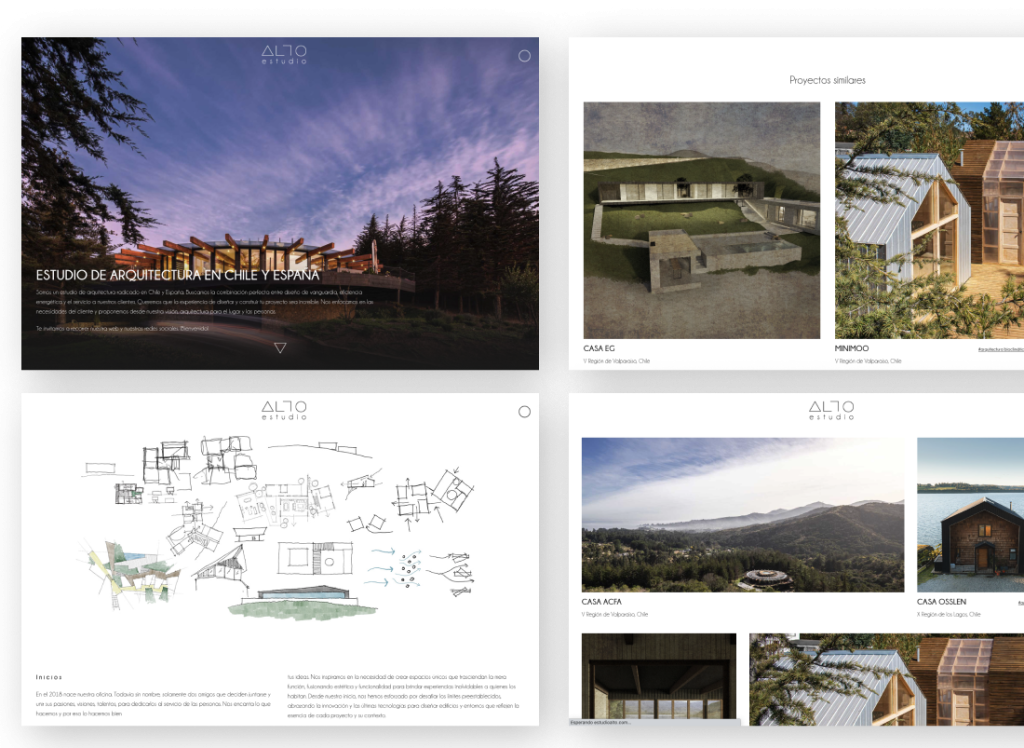 Pagina web-arquitectura
