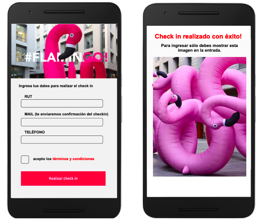 Check in Flamingo | Mall Plaza