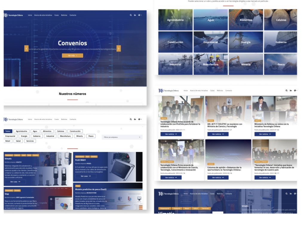 Sitio Web | Tecnologia Chilena
